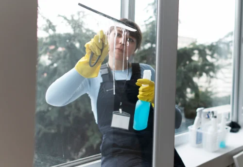 Nettoyage de vitres intérieures et extérieures à Tellancourt